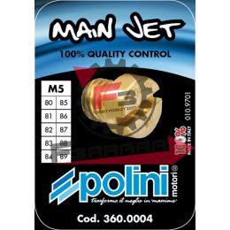 SET 10 GETTI 5MM 80-89 POLINI