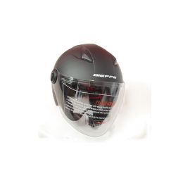 CASCO JET DIEFFE NERO OPACO MIS.M 57-58CM