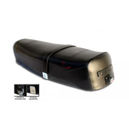 SELLA VESPA PX 125 150 200 ARCOBALENO TELAIO A MOLLE CON SERRATURA