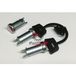 659.SE64004 KIT SERRATURA VESPA PK-XL-PX-PE 3PZ