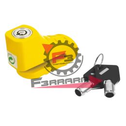 201.E186101 LUCCHETTO DISCO PICCOLO CON BORSA