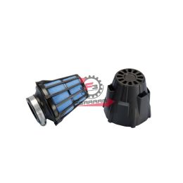 FILTRO ARIA 32 DRITTO CON CUFFIA POLINI