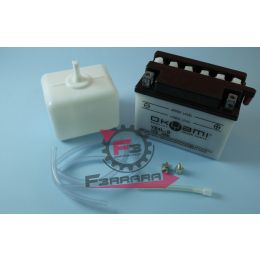 201.E07018 BATTERIA YB4LB CON ACIDO OKYAMI