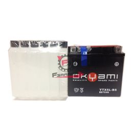 201.E07046 BATTERIA YTX5L-BS OKYAMI