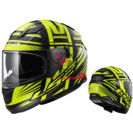 751.103202454S CASCO LS2 STREAM BANG BLACK HI-VIS-S
