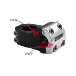 ATTACCO MANUBRIO H-HEAD 28,6/22,2