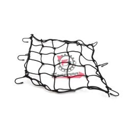RETE PORTACASCO PER MOTO NERA
