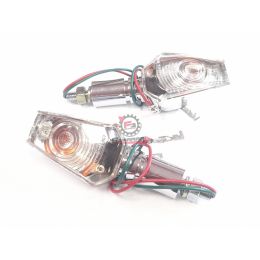 FRECCE MINI RUNNER CROMATE (CP) PERNO LUNGO VETRO BIANCO