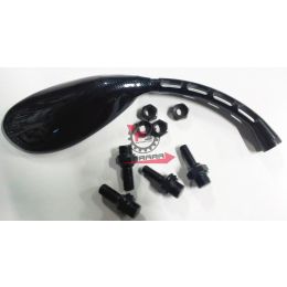 SPECCHIO DX MOTO UNIVERSALE CARBON