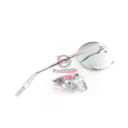 258.0989 SPECCHIO MOTO SINISTRO D'EPOCA  cromato