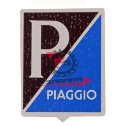 554.0055330 SCUDETTO RETTANGOLARE PIAGGIO