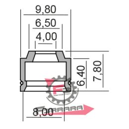 PARAOLIO VALVOLE YAMAHA X-CITY 125CC