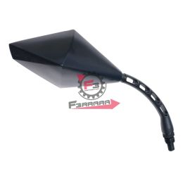 SPECCHIO DX UNIVERSALE MOTO NERO