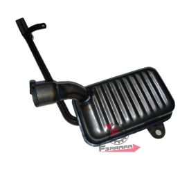 055.BO1570 MARMITTA VESPA 125 V30T - V33T 51/52