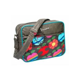 655.605835M001 BORSA ORIZZONTALE VESPA MELA - FIORE