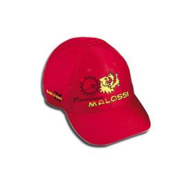 CAPPELLINO CON VISIERA ROSSO MALOSSI