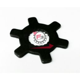 456.9915480 PIASTRINA TRAINO PULEGGIA ANTERIORE