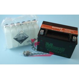 BATTERIA YTX9-BS CON ACIDO MINARELLI
