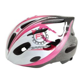 457.002200020 CASCO ADULTO BIANCO/FUXIA 53-58