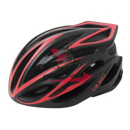 457.002201125 CASCO ADULTO SONIC NERO ROSSO L58-61