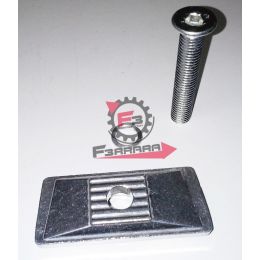 457.307750005 PIASTRA CAVALLETTO C/PERNO ALLUMINIO