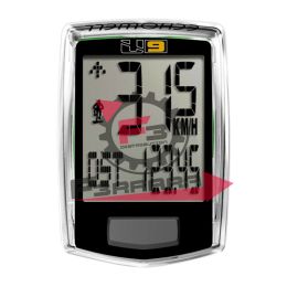 457.304351055 CICLOCOMPUTER U9 CON FILO NERO