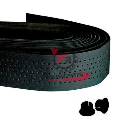 457.305410120 NASTRO MANUBRIO CORSA NERO FORATO