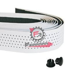 457.305410125 NASTRO MANUBRIO CORSA BIANCO FORATO