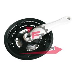 457.305850005 GUARNITURA MTB 7/8V 24.34.42 BIANCA