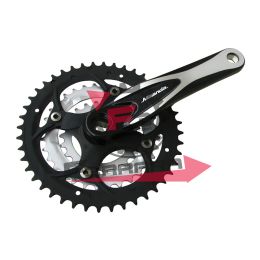 457.305850025 GUARNITURA MTB 9V 22.32.44 NERA