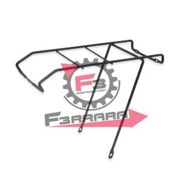 PORTAPACCO POSTERIORE 20 MTB NERO