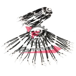 457.307880200 RETINA ELASTICA PARAFANGO NERA LUSSO