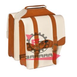 061.0018VCR BORSE A BISACCIA SKAY CREMA/MIELE