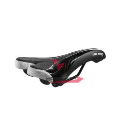 3100BI SELLA MTB ONE SHOT NERO/BIANCO