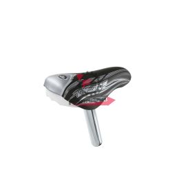 451GR SELLA BIMBO C/TUBO 25,4 NERA ARGENTO