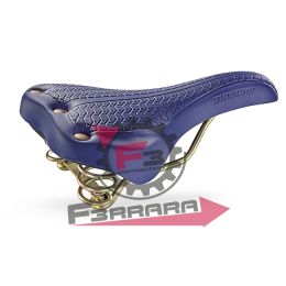 BL035 SELLA BRITISH BLU CON RIVETTI