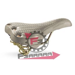 OG035 SELLA BRITISH GRIGIA CON RIVETTI