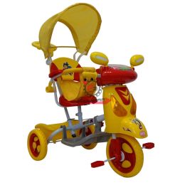 TRICICLO SCOOTER GIALLO