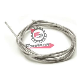 068.CVG179 10 METRI GUAINA FRENO 5 BRAID SILVER