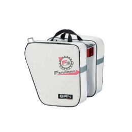 BO01BI COPPIA BORSE SEPARATE BIANCHE