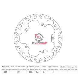 501.DF4039A DISCO FRENO ANT. APRILIA RS 50 99>