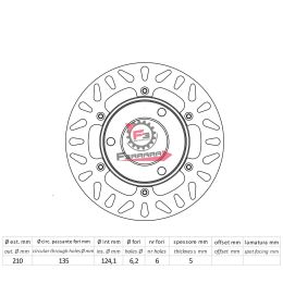 501.DF4085A DISCO FRENO BURGMAN 250/400 03/06