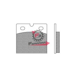 501.FD0013BT PASTIGLIE FRENO MOTO FD0013 (SR)