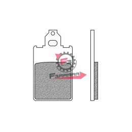 501.FD0098BA PASTIGLIE FRENO SCOOTER FD0098 (SR)