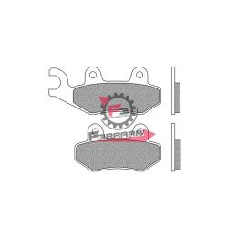 501.FD0122BE PASTIGLIE FRENO SCOOTER FD0122 (SR)