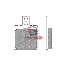 501.FD0160BT PASTIGLIE FRENO MOTO FD0160 (SR)