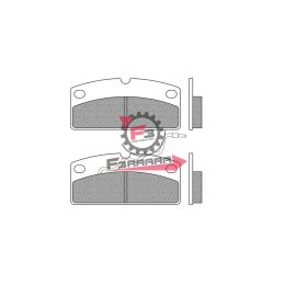 FD0343B4W PASTIGLIE FRENO LIGER NUOVA 4PZ (SR)