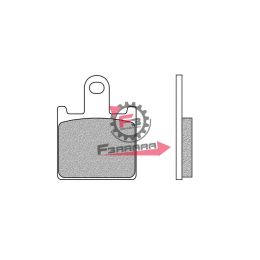 501.FD0419TS PASTIGLIE FRENO MOTO FD0419 (SR)
