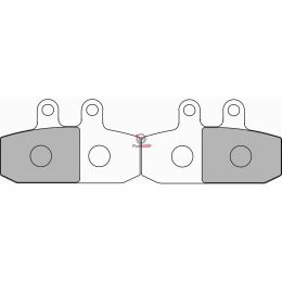 501.FDB2146P PASTIGLIE FRENO MOTO FD0335 (SR)