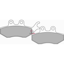 501.FDB2147AG PASTIGLIE FRENO SCOOTER FD0334 (SR)